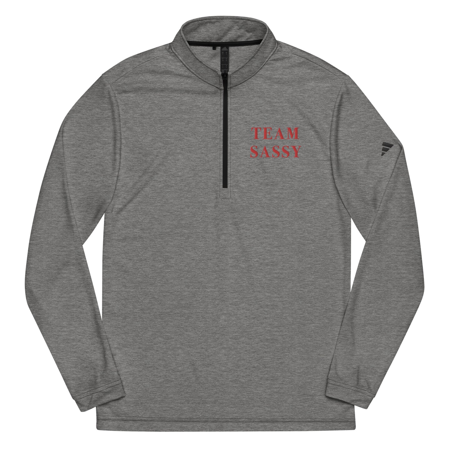 "Team Sassy" Adidas Quarter Zip Pullover
