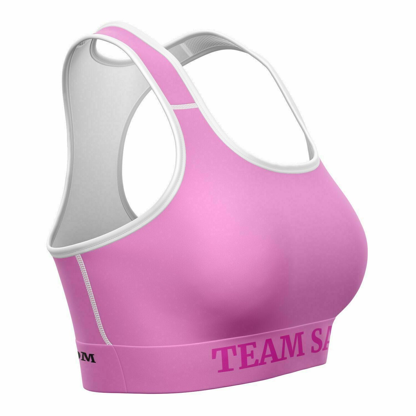 Team Sassy Light Pink Sports Bra