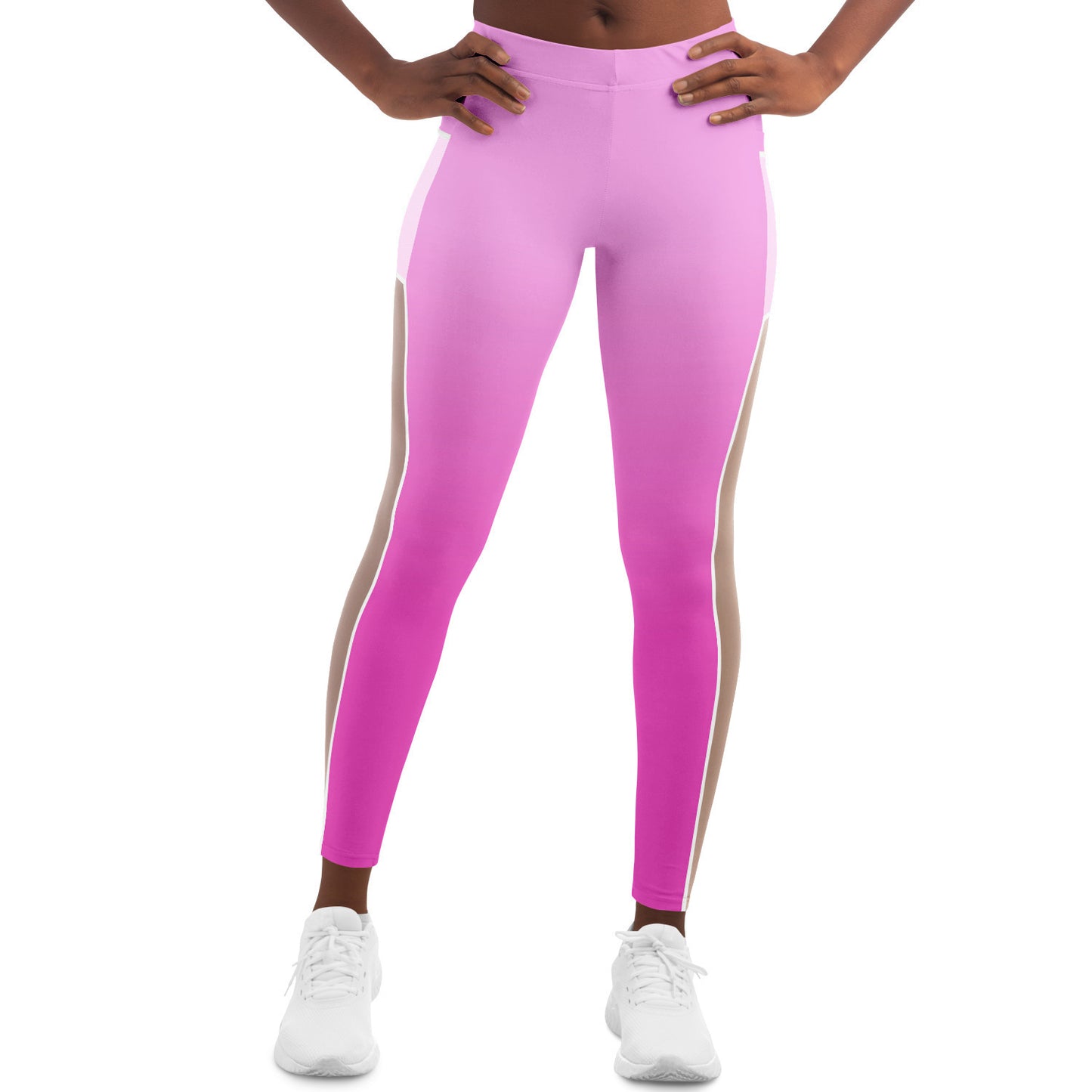 Team Sassy "Leg" Pink Mesh Pocket Leggings