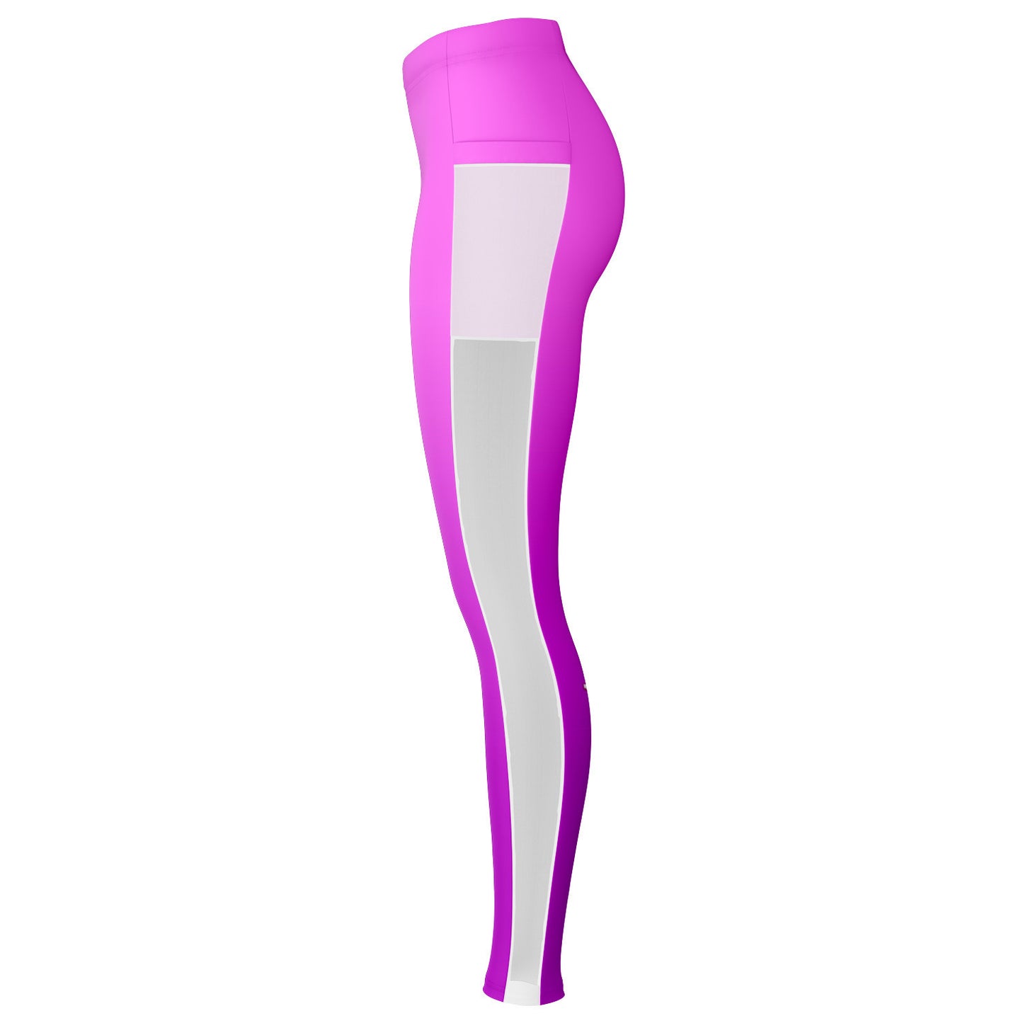 Team Sassy "Leg" Purple Mesh Pocket Leggings