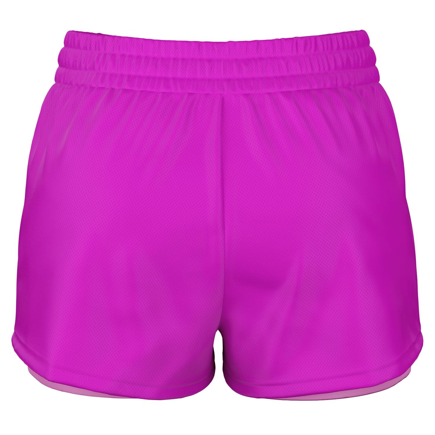 Team Sassy Women's 2-in-1 Shorts - Bright Pink & Light Pink