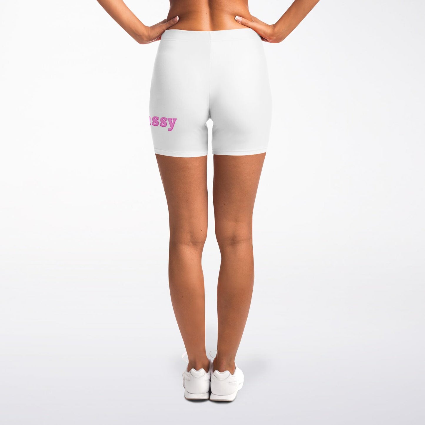 Grappling Shorts- White and Pink