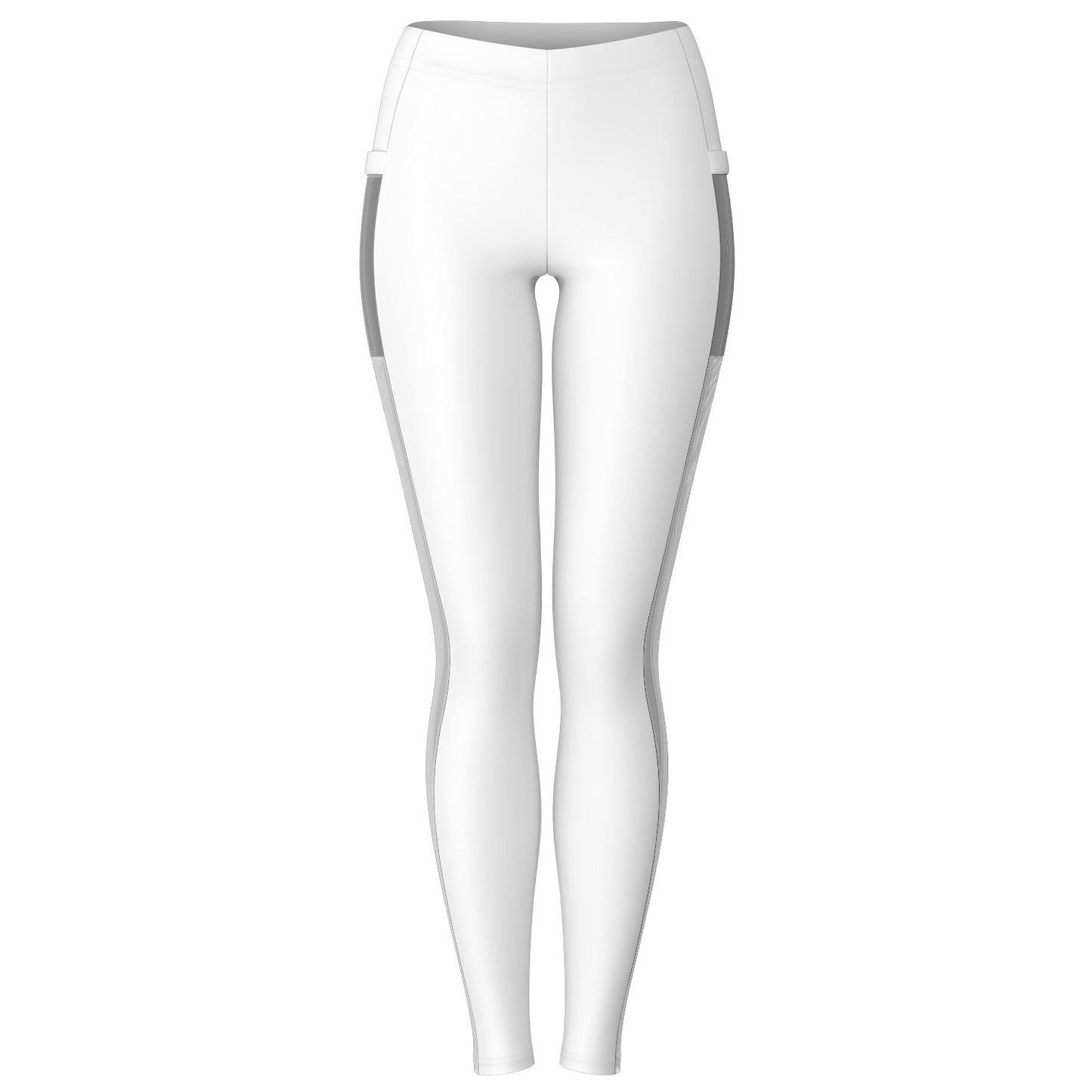 Team Sassy "Butt" White Mesh Pocket Leggings