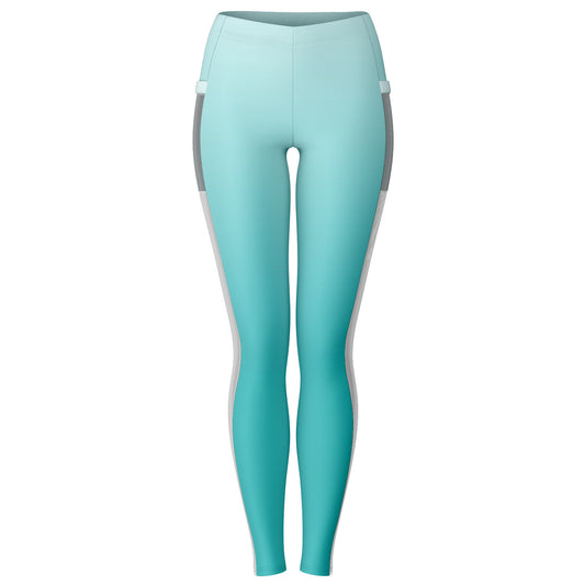 Team Sassy "Leg" Teal Mesh Pocket Leggings