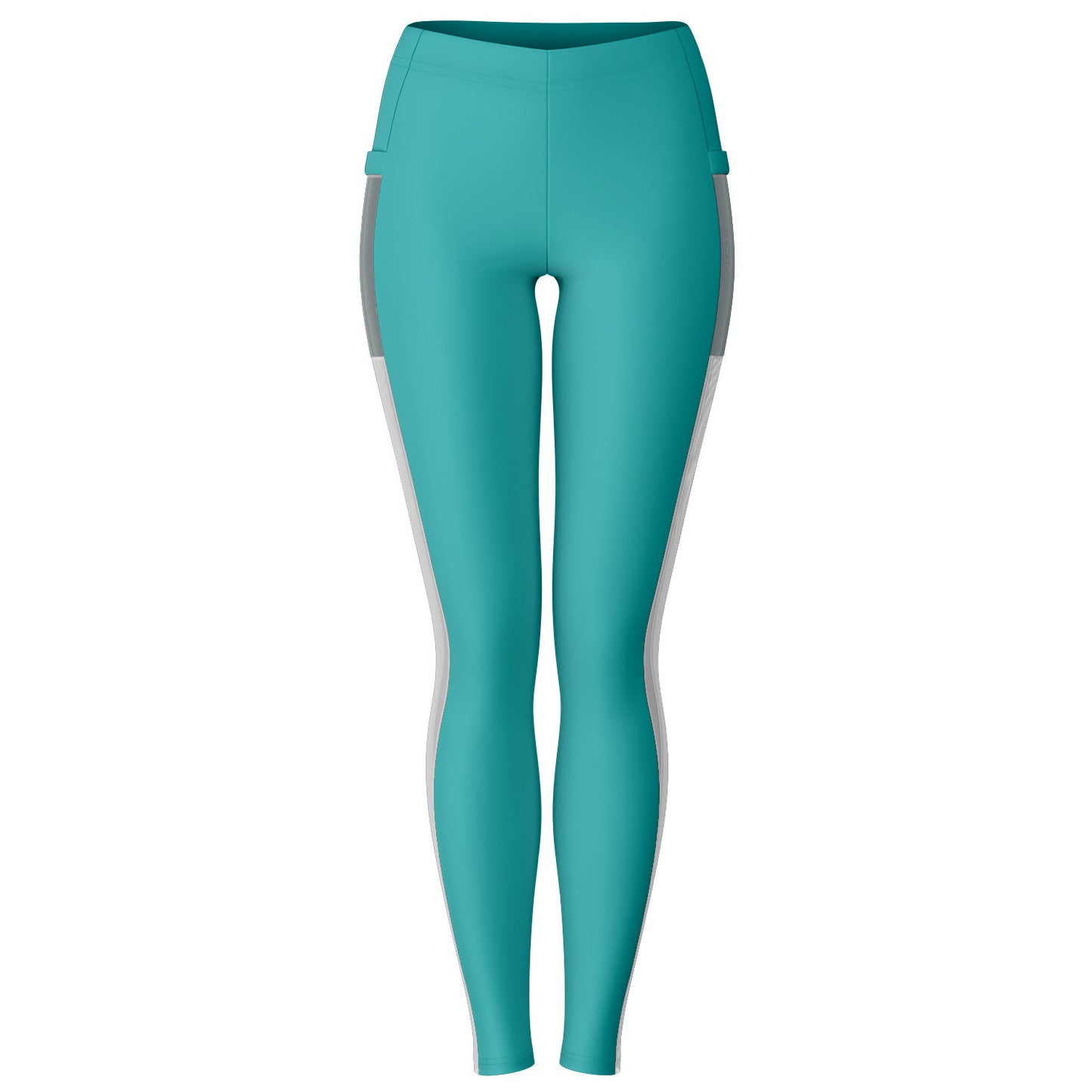 Team Sassy "Leg" Teal Mesh Pocket Leggings