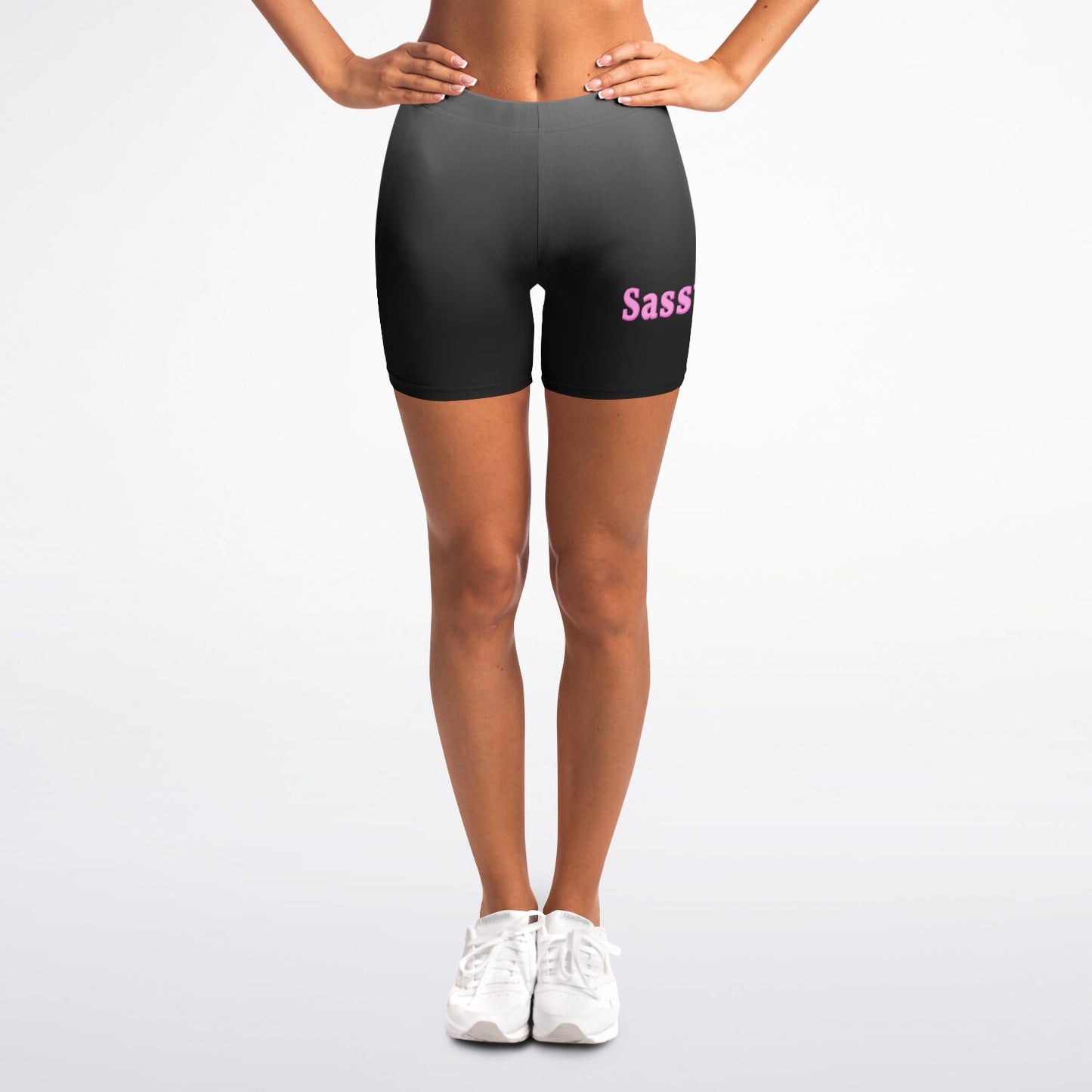 Grappling Shorts- Black-Grey and Pink