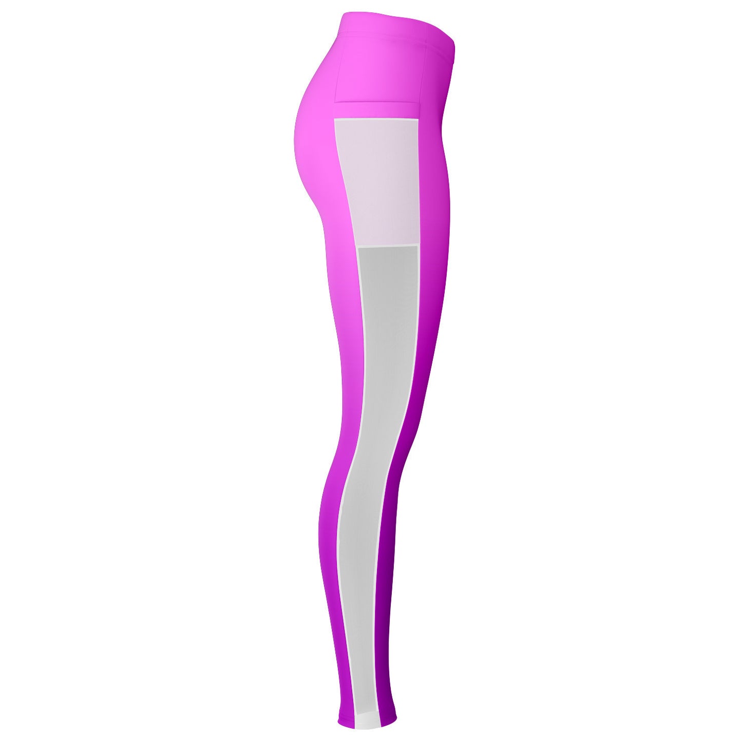 Team Sassy "Leg" Purple Mesh Pocket Leggings