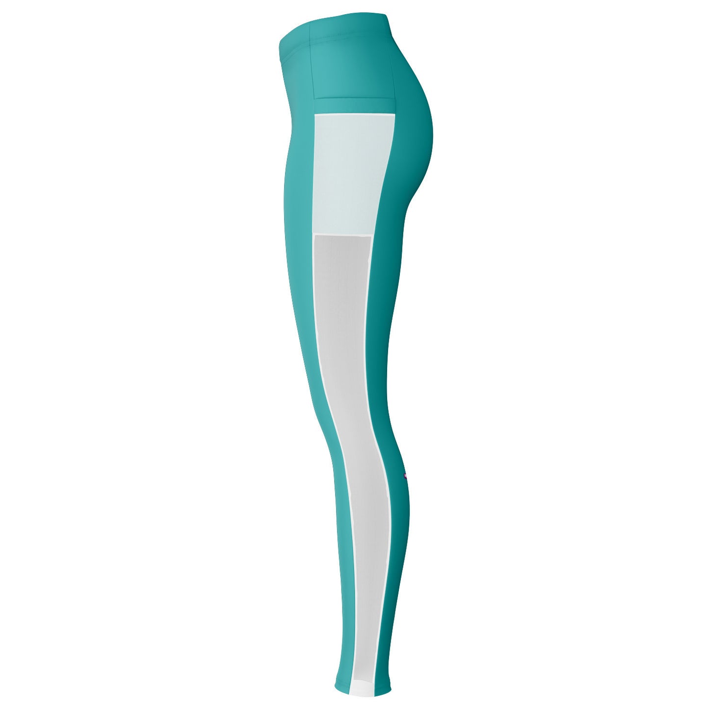 Team Sassy "Leg" Teal Mesh Pocket Leggings