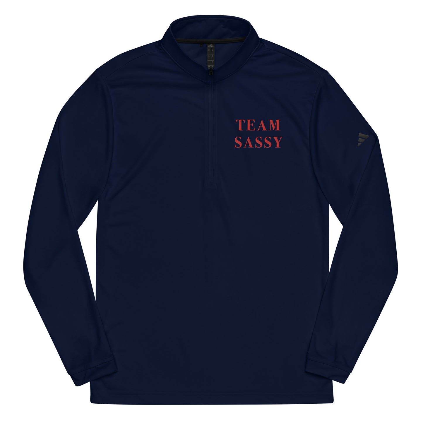 "Team Sassy" Adidas Quarter Zip Pullover