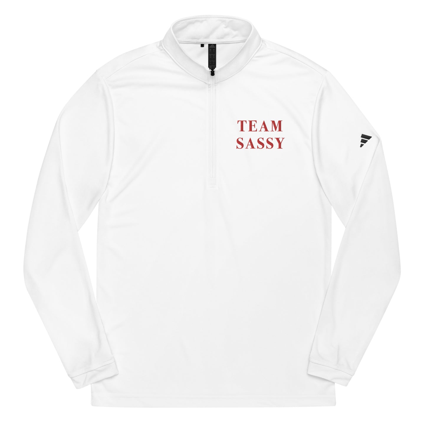 "Team Sassy" Adidas Quarter Zip Pullover