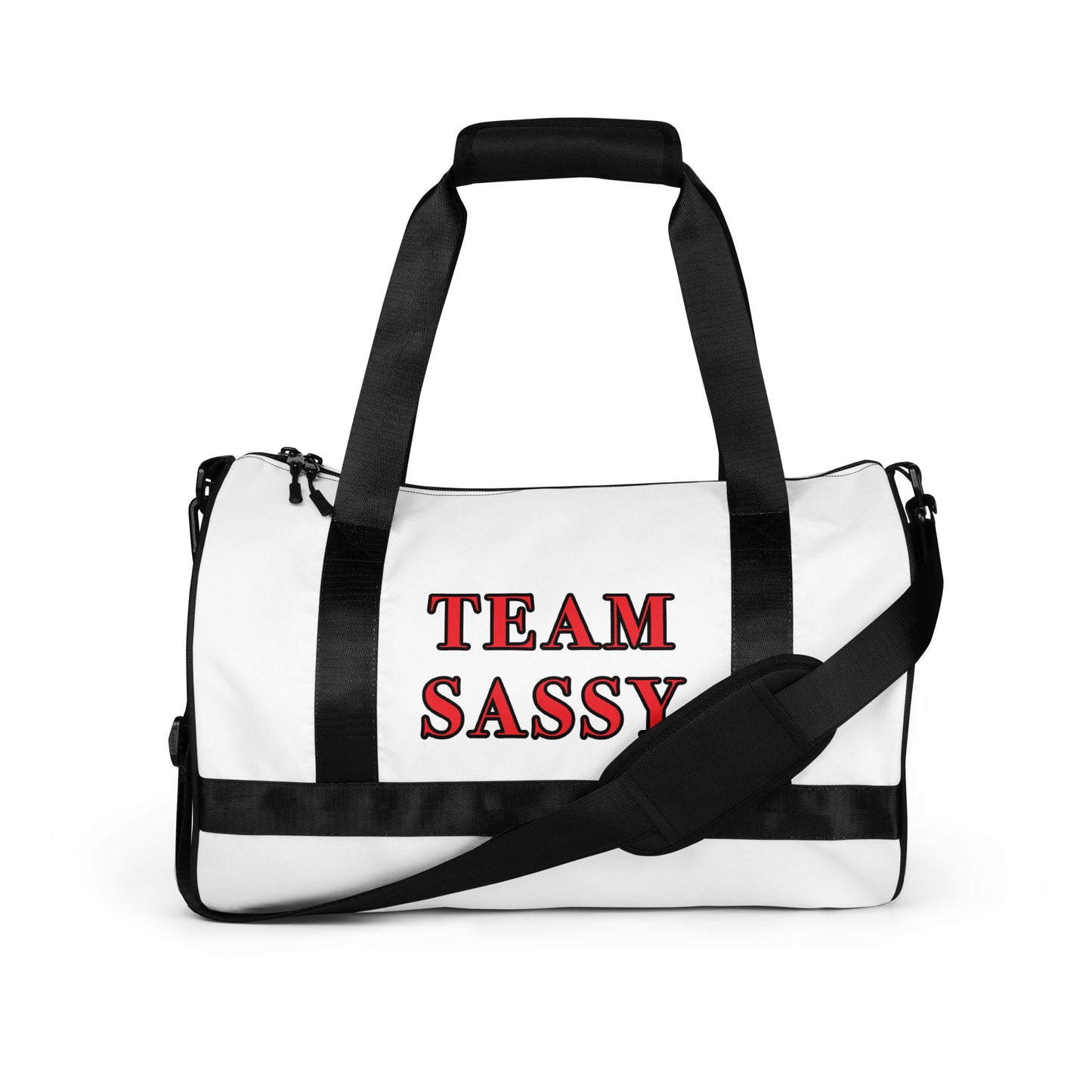 Team Sassy Men's Small Logo Gym Bag