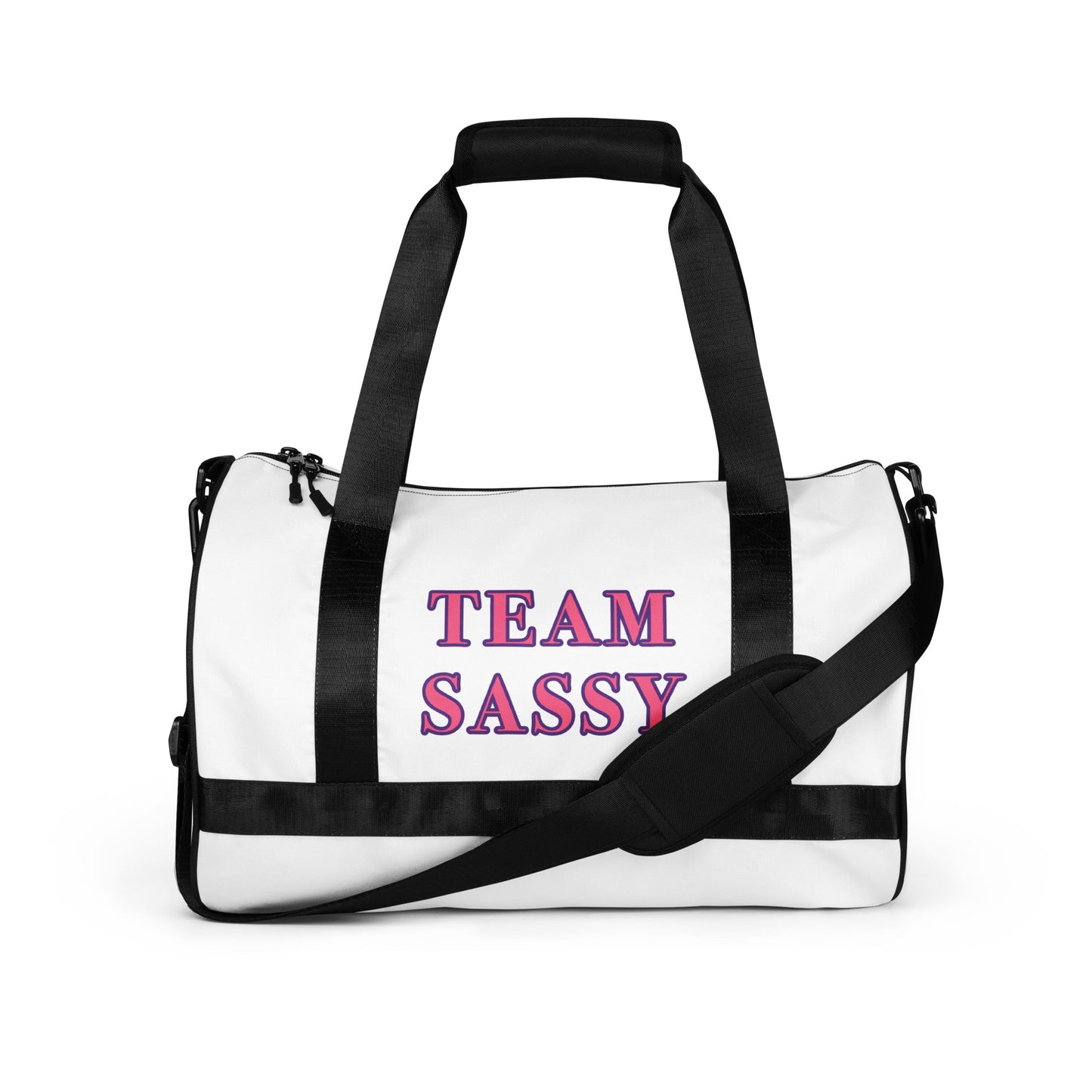 Team Sassy Women's Small Logo Gym Bag