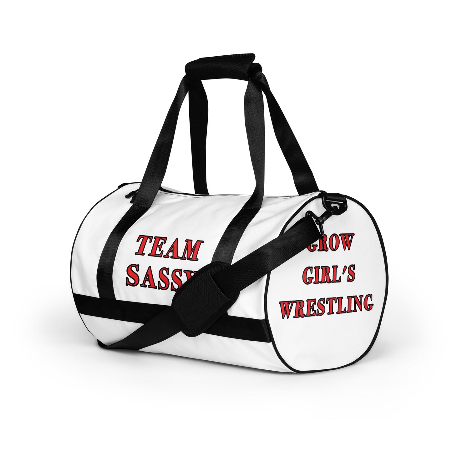 Team Sassy Men's Small Logo Gym Bag