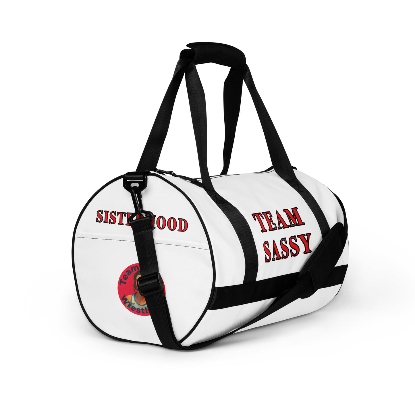 Team Sassy Men's Small Logo Gym Bag