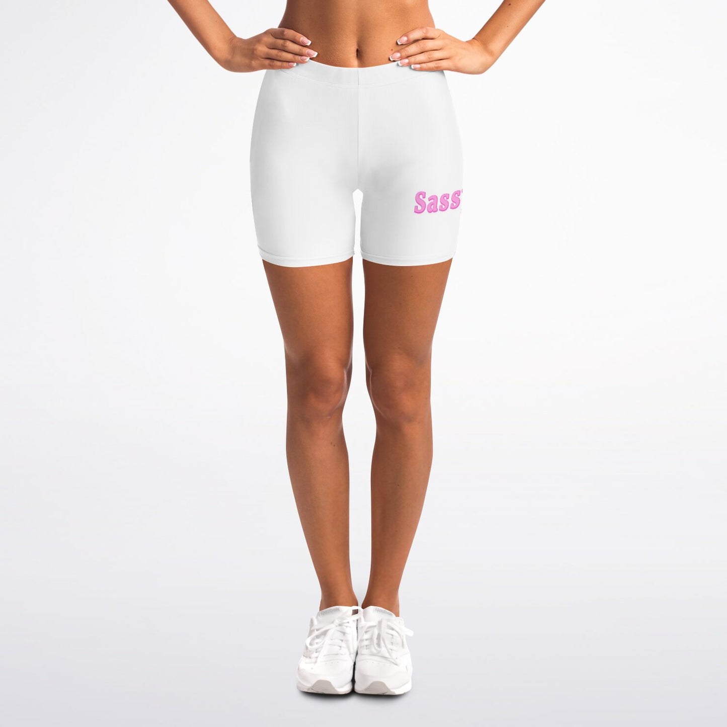 Grappling Shorts- White and Pink