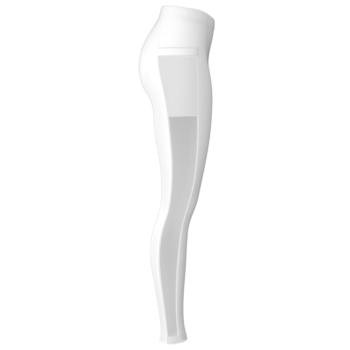 Team Sassy "Leg" White Mesh Pocket Leggings