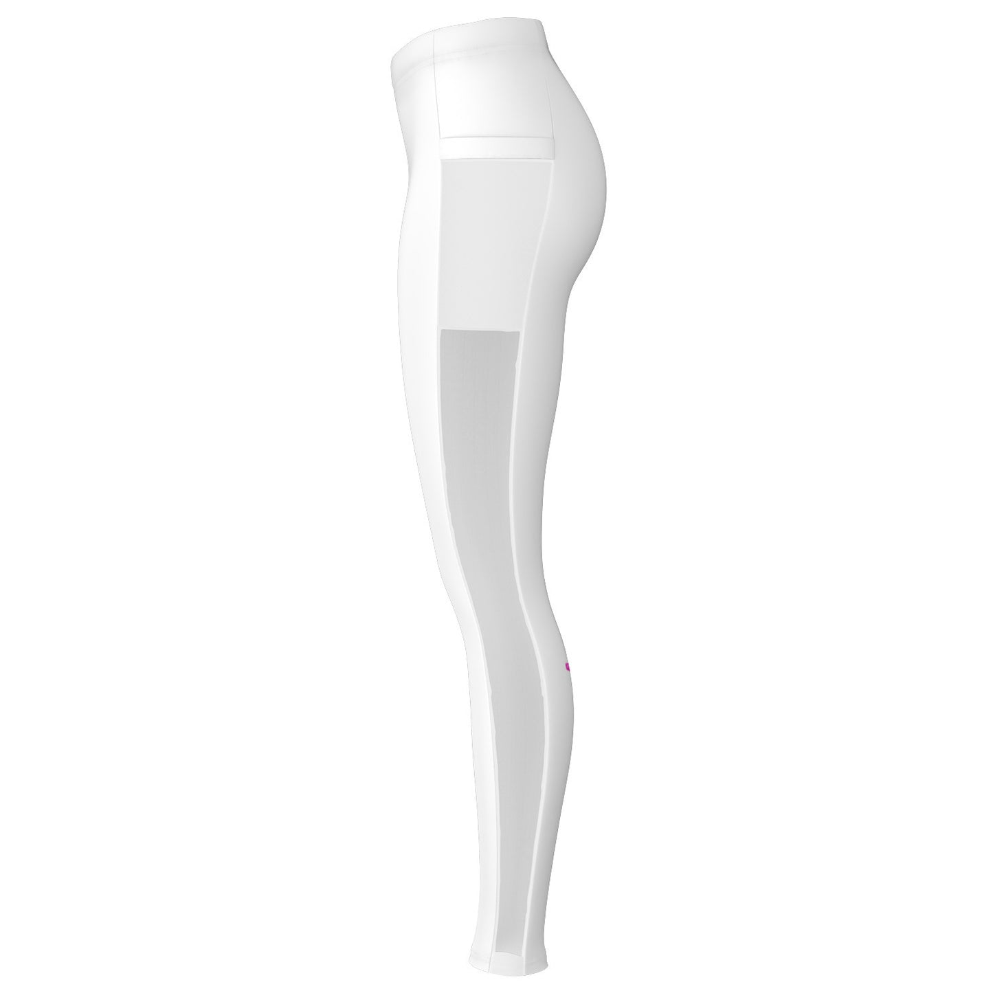 Team Sassy "Leg" White Mesh Pocket Leggings