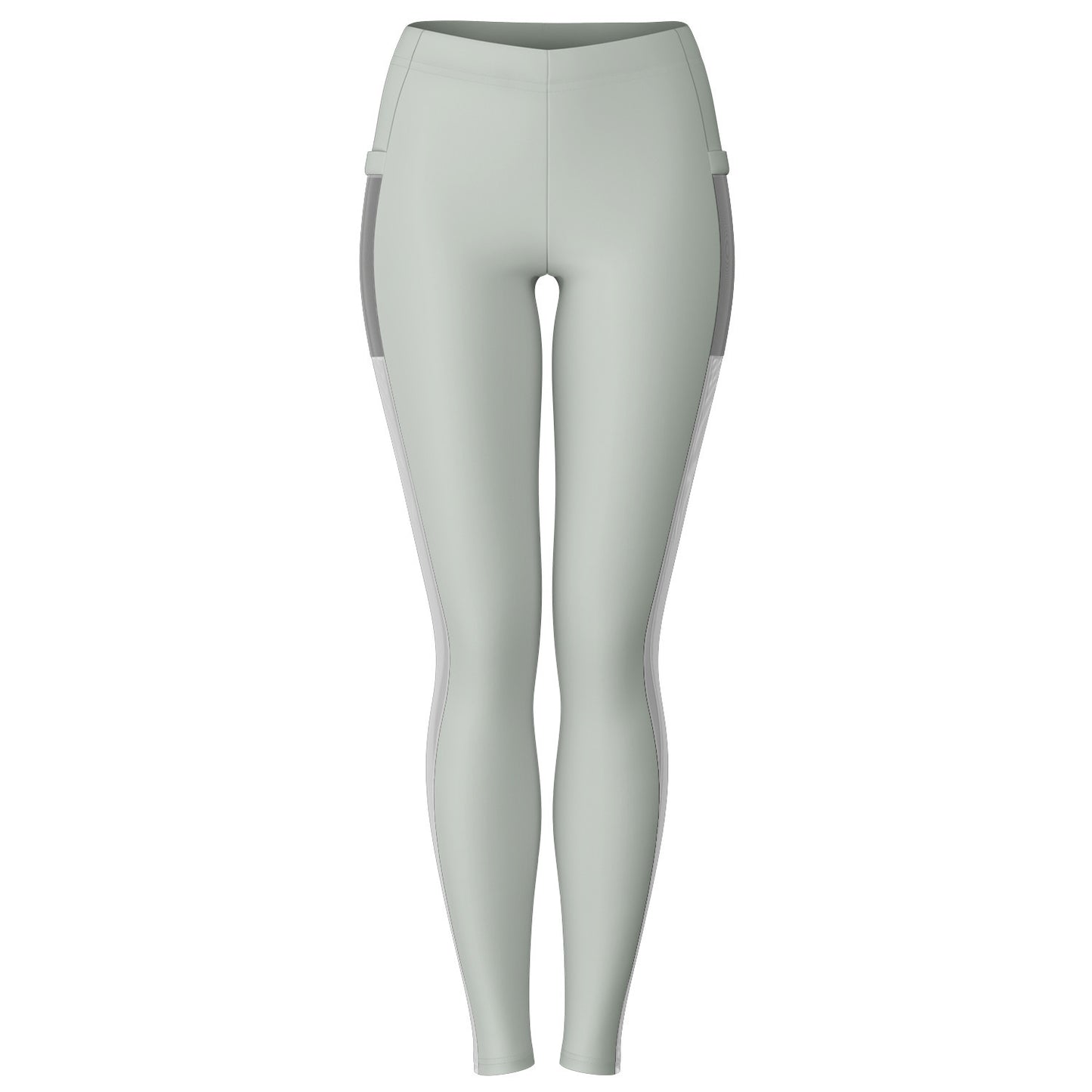 Team Sassy "Butt" Silver Mesh Pocket Leggings