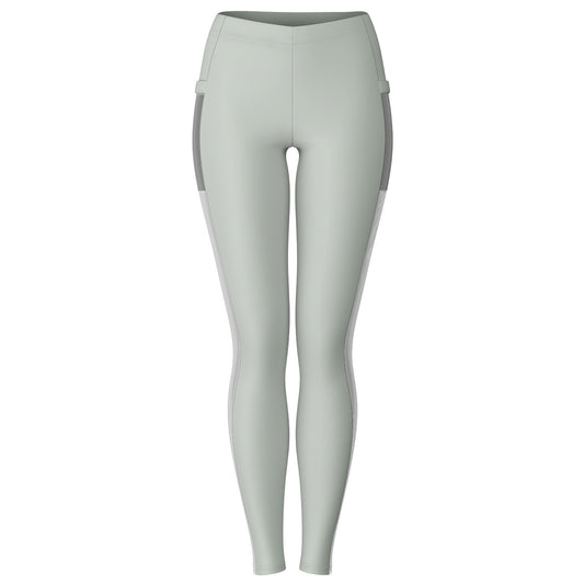 Team Sassy "Butt" Silver Mesh Pocket Leggings