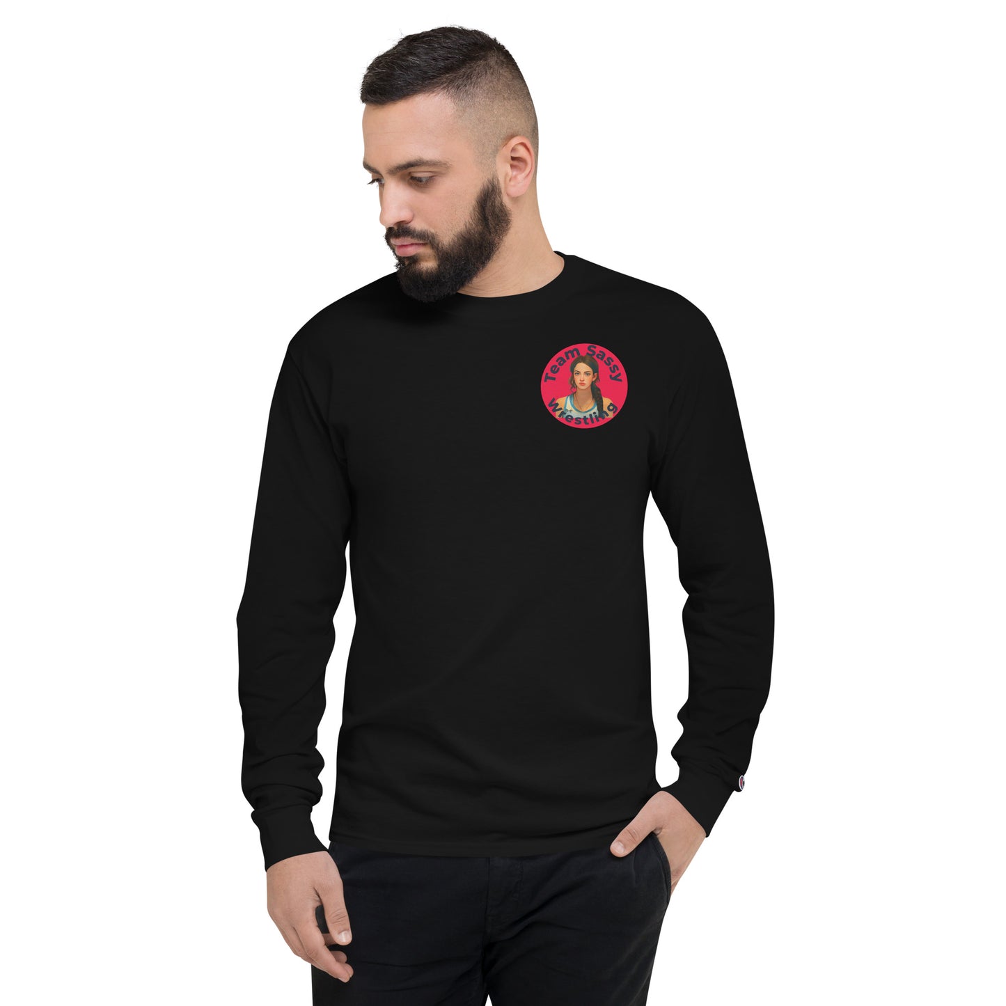 Men's Champion "Team Sassy" Long Sleeve Shirt