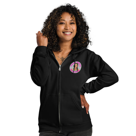 Women's "Team Sassy" Heavy Blend Zip Hoodie