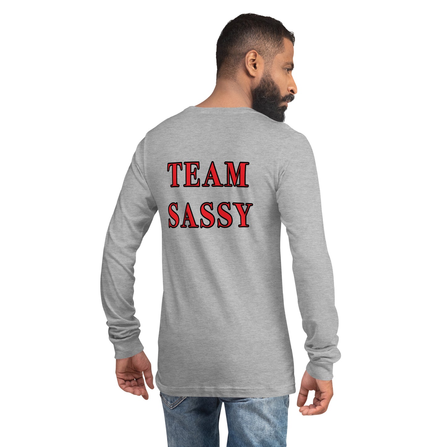 Men's "Team Sassy" Long Sleeve Tee