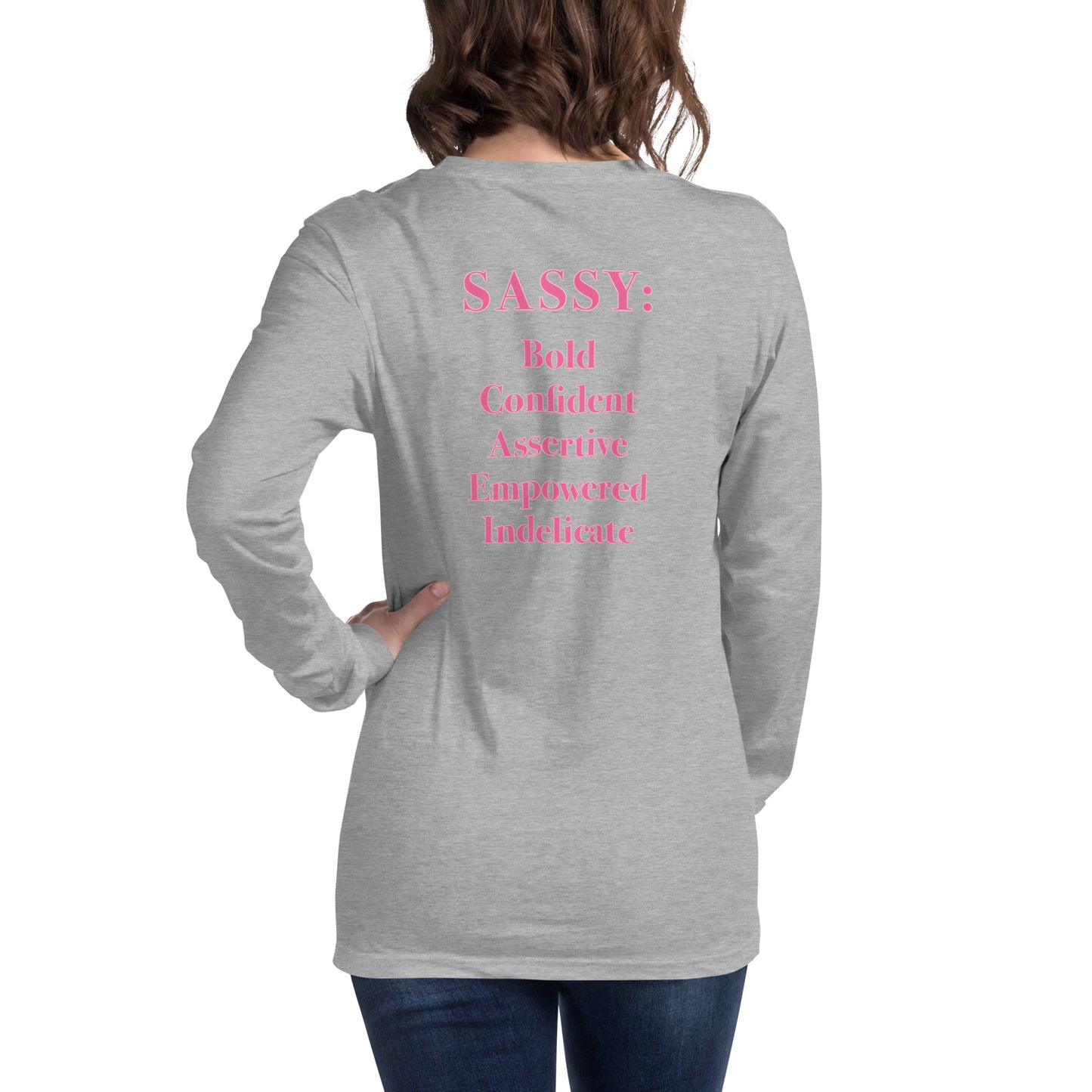 Women's Sassy Definition Long Sleeve Tee