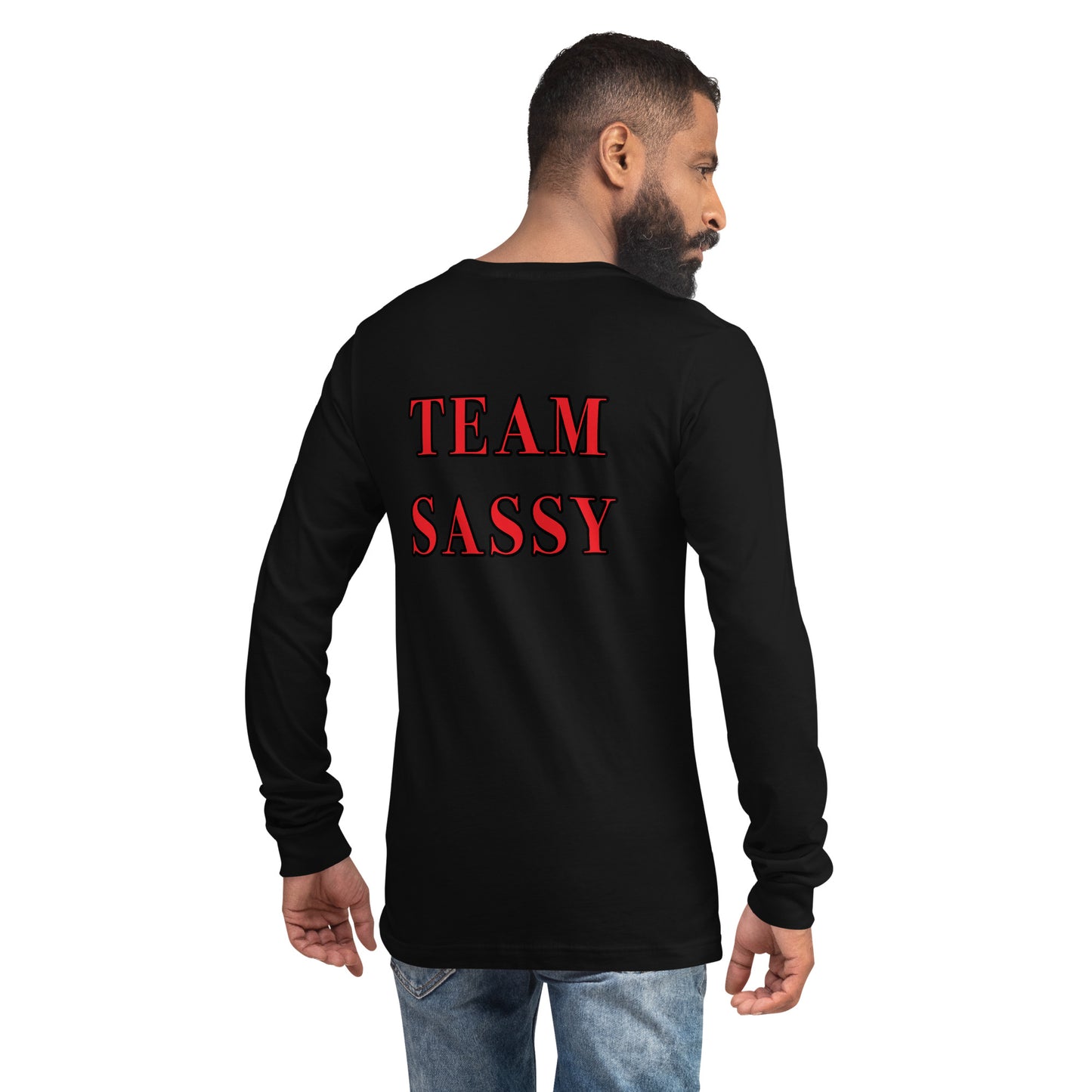 Men's "Team Sassy" Long Sleeve Tee