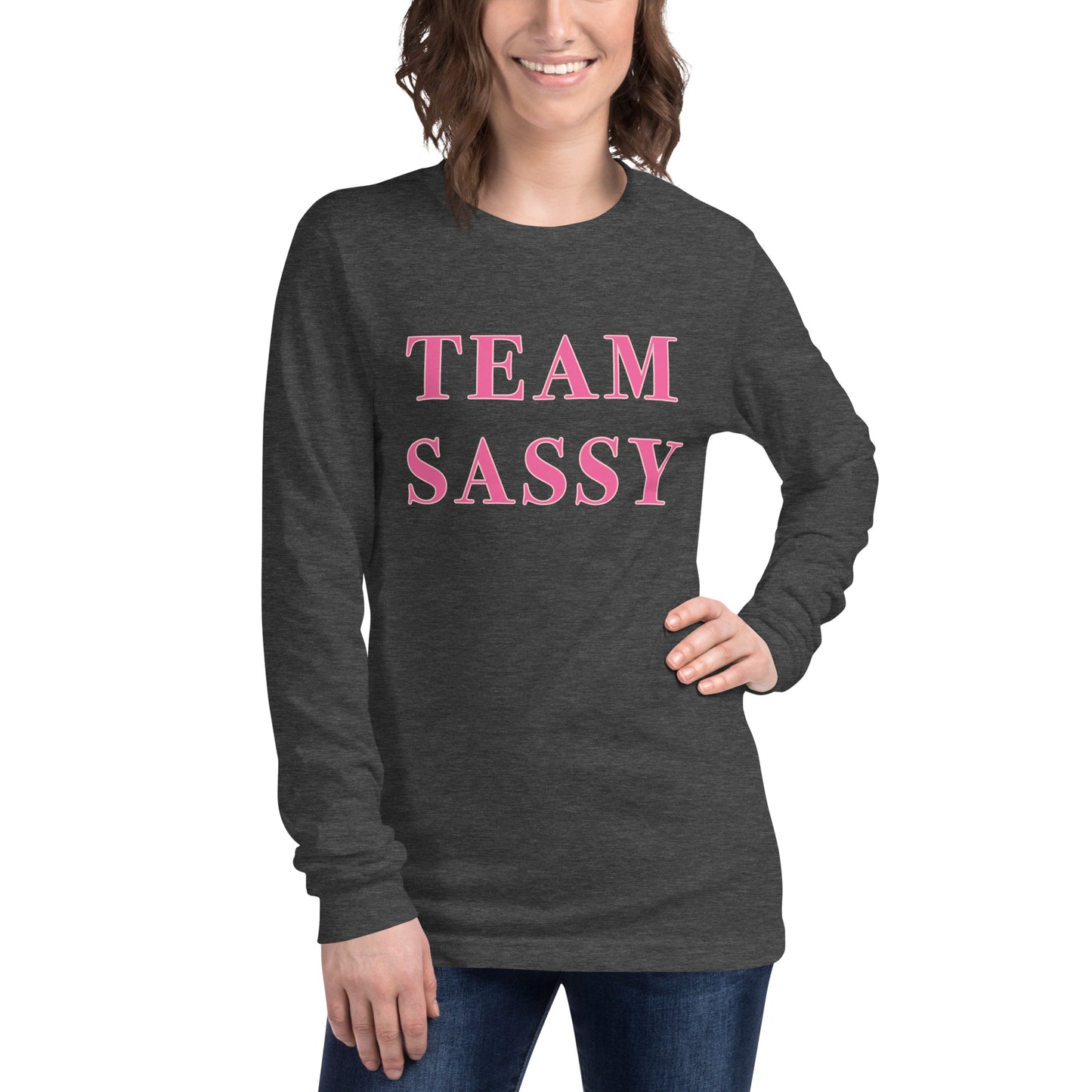 Women's Sassy Definition Long Sleeve Tee