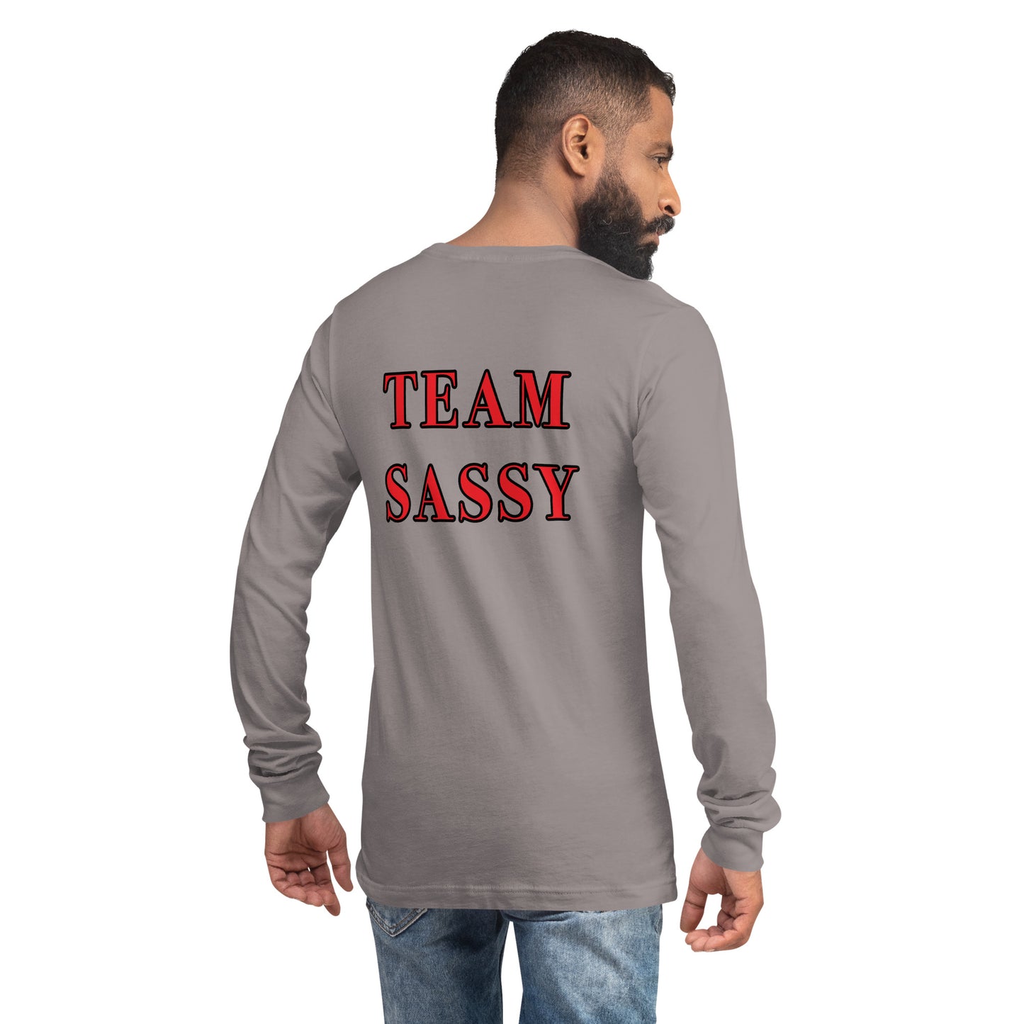 Men's "Team Sassy" Long Sleeve Tee