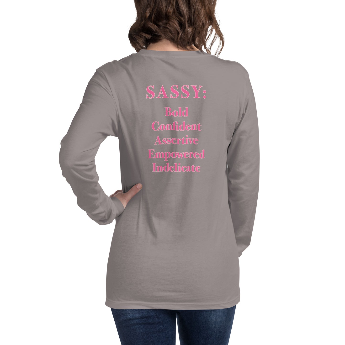 Women's Sassy Definition Long Sleeve Tee