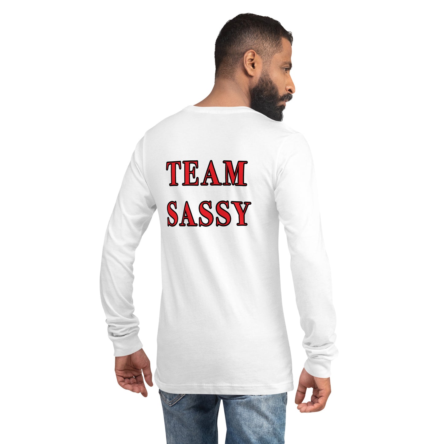 Men's "Team Sassy" Long Sleeve Tee