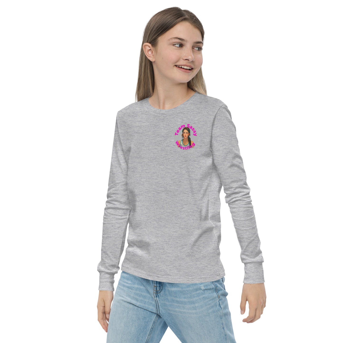 Girl's "Sisterhood" Long Sleeve Tee