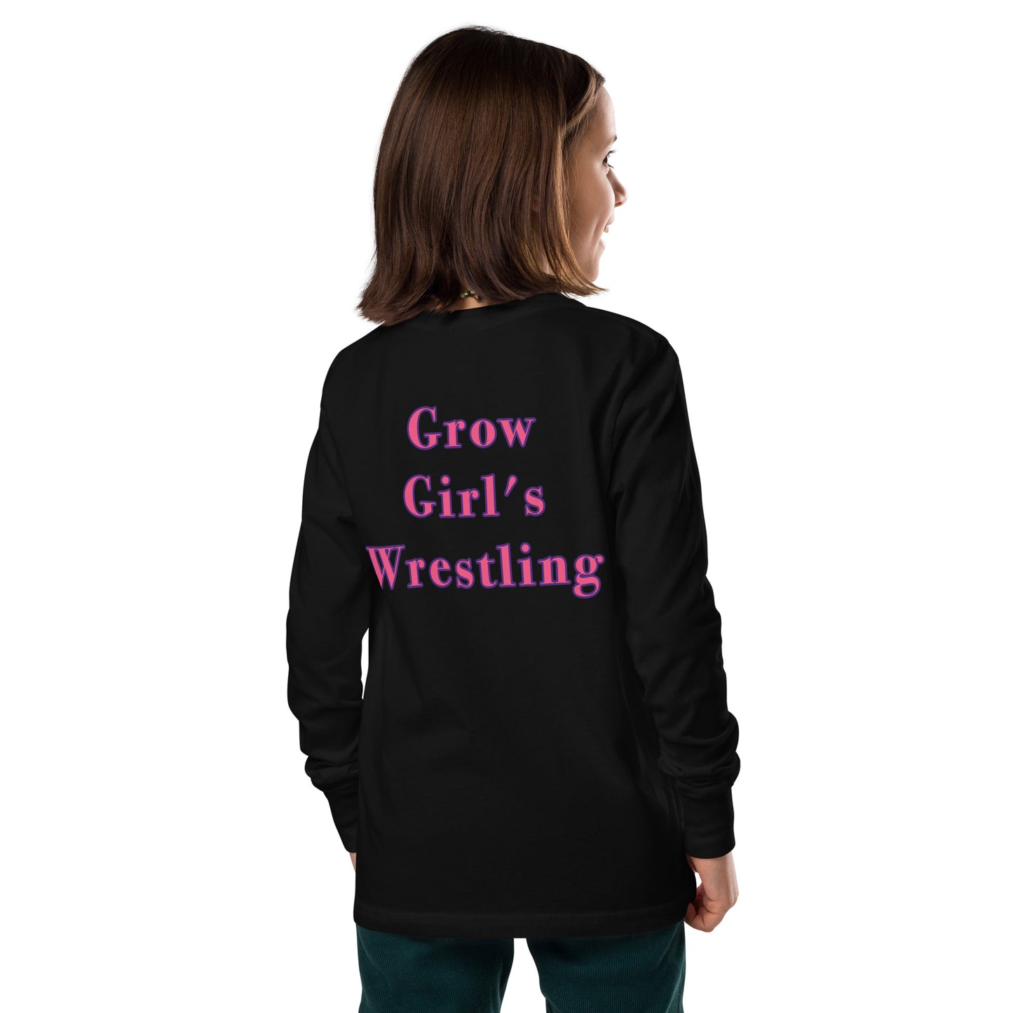 Girl's "Team Sassy" Long Sleeve Tee