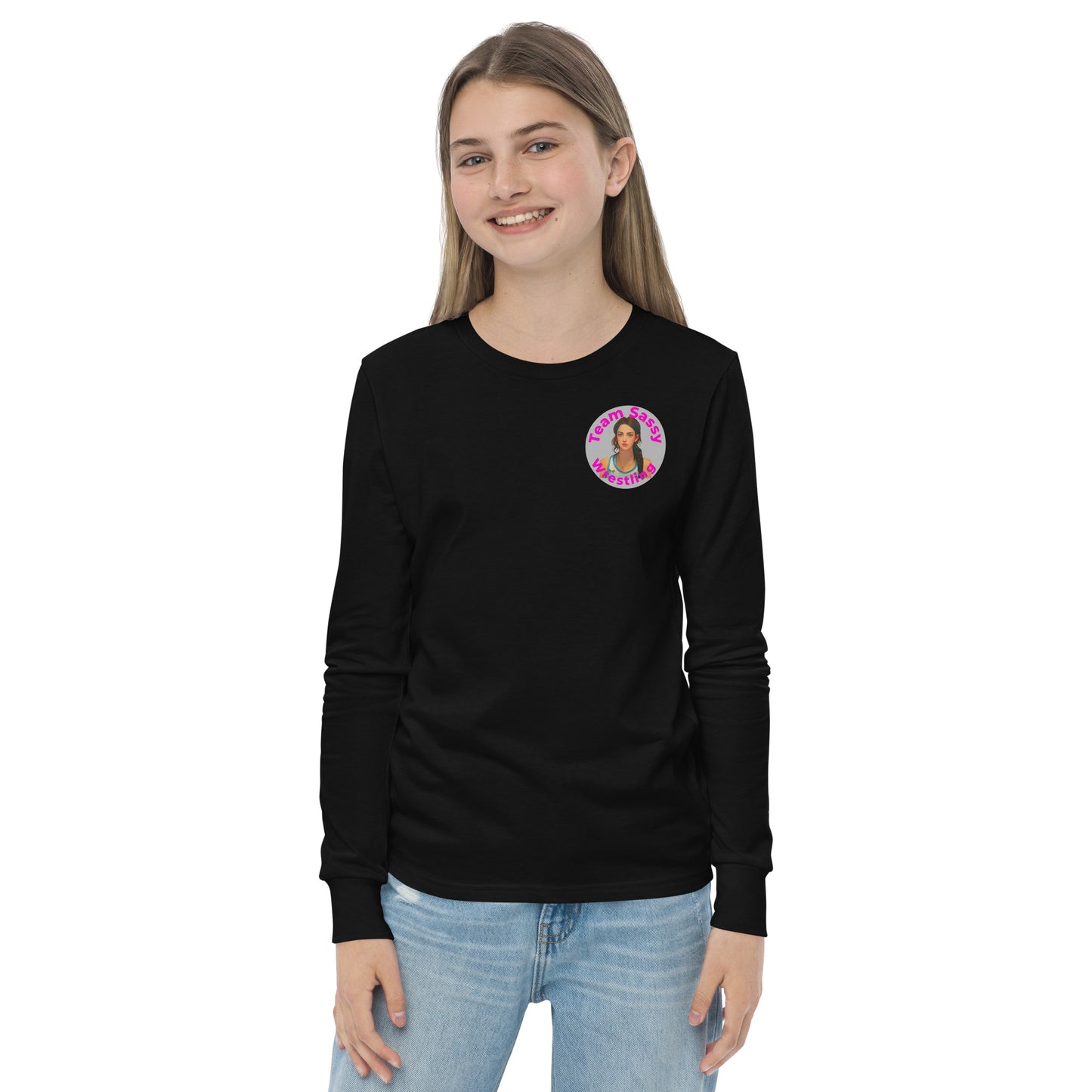 Girl's "Sisterhood" Long Sleeve Tee