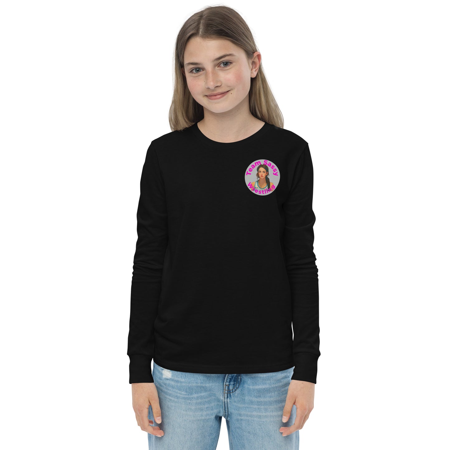 Girl's "Sisterhood" Long Sleeve Tee