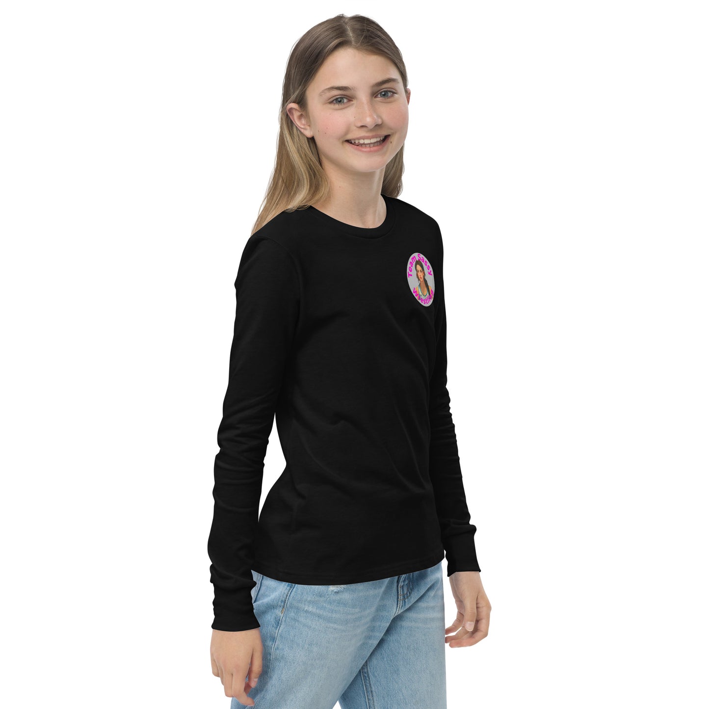 Girl's "Sisterhood" Long Sleeve Tee