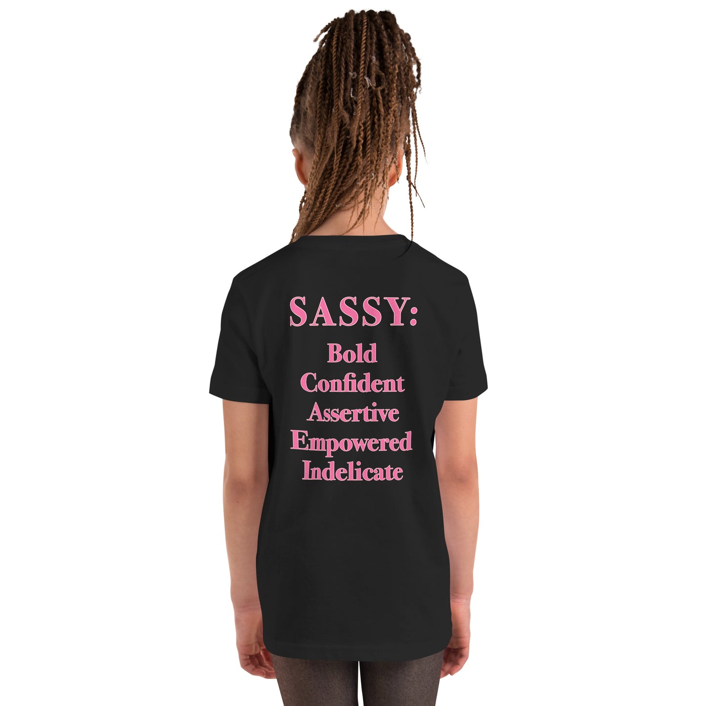 Youth Sassy Definition Short Sleeve T-Shirt