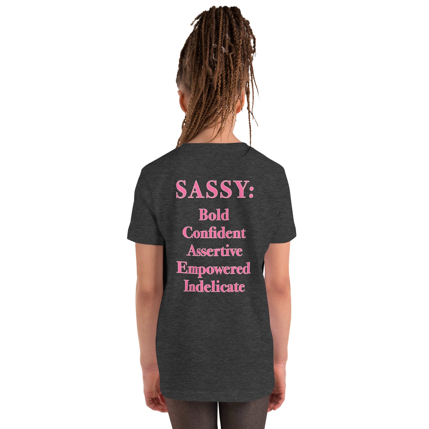 Youth Sassy Definition Short Sleeve T-Shirt